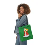 Believe In Miracles Santa Stars Christmas  Shoulder Tote Bag