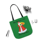 Believe In Miracles Santa Stars Christmas  Shoulder Tote Bag