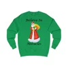 Believe In Miracles Santa Stars Christmas Sweatshirt