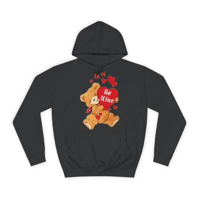 Be Mine Valentine Bear Hearts Hoodie