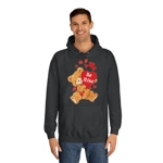 Be Mine Valentine Bear Hearts Hoodie