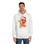 Be Mine Valentine Bear Hearts Hoodie