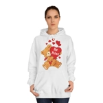 Be Mine Valentine Bear Hearts Hoodie