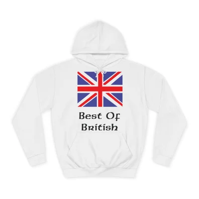 Best of British Union Jack Flag Hoodie