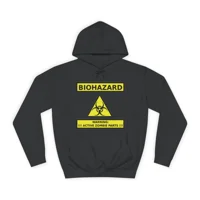 Zombie Biohazard Active Sign Hoodie