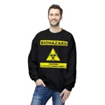 Zombie Biohazard Active Sign Sweatshirt