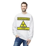 Zombie Biohazard Active Sign Sweatshirt