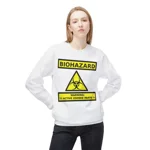 Zombie Biohazard Active Sign Sweatshirt