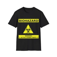 Biohazard Zombie Active Sign T-Shirt