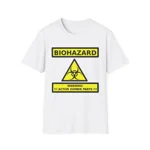 Zombie Biohazard Active Sign T-Shirt
