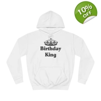 Birthday King Crown Hoodie