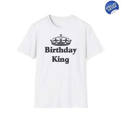 Birthday King Crown T-Shirt