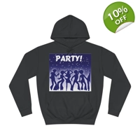 Birthday Party Retro Disco Dancers Hoodie