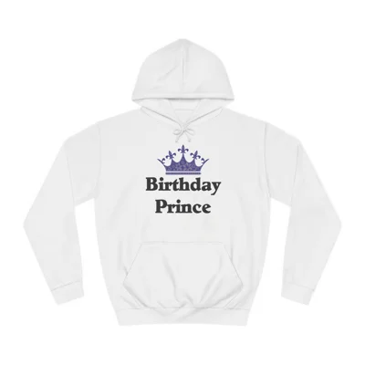 Birthday Prince Crown Hoodie