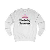 Birthday Princess Crown Sweatshirt
