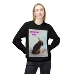 Birthday Girl Basset Dog Sweatshirt Birthday Girl Basset Dog Sweatshirt