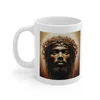 Black Jesus And Holy Crown Of Thorns Portrait Coffee Mug