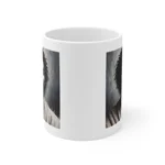 Black Jesus Watercolour Painting Portrait Coffee Mug