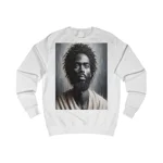 Black Jesus Watercolour Painting Portrait Sweatshirt