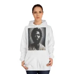Black Jesus Watercolour Painting Portrait Hoodie