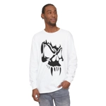 Black Vampire Skull Long Sleeve T-Shirt