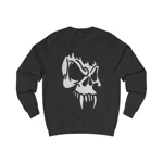 Black Vampire Skull Sweatshirt
