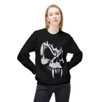 Black Vampire Skull Sweatshirt