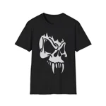 Black Vampire Skull T-Shirt