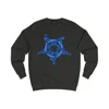 Blue Inverted Spotted Pentagram Sweatshirt