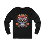 Blue Sugar Skull With Bright..
