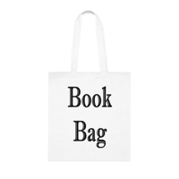 Book Bag Cotton Shopping Tote Bag