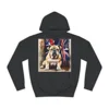 British Bulldog and Union Jack Flag Hoodie
