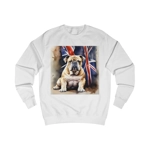 British Bulldog and Union Jack Flag Sweatshirt
