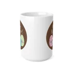 Brown Easter Eggs Happy Easter Coffee Mug