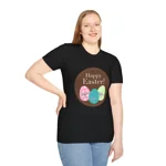 Brown Easter Eggs Happy Easter Cotton T-Shirt