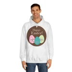 Brown Easter Eggs Happy Easter Hoodie