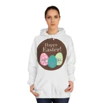 Brown Easter Eggs Happy Easter Hoodie