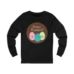 Brown Easter Eggs Happy Easter Long Sleeve T-Shirt