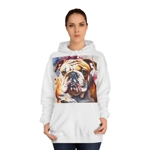 Bulldog Dog Cute Watercolour Hoodie