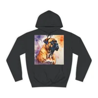 Bullmastiff Dog Cute Watercolour Hoodie