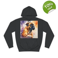 Bullmastiff Dog Cute Watercolour Hoodie