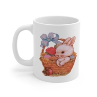 Bunny Rabbit in an Easter Basket Coffee Mug