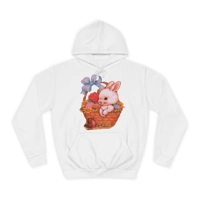 Bunny Rabbit in an Easter Basket Hoodie