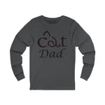 Cat Dad Father's Day Long Sleeve T-Shirt