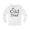 Cat Dad Father's Day Long Sleeve T-Shirt