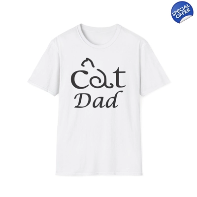 Cat Dad Father's Day T-Shirt