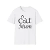 Cat Mum Mother's Day Cotton T-Shirt