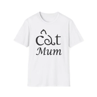Cat Mum Mother's Day Cotton T-Shirt
