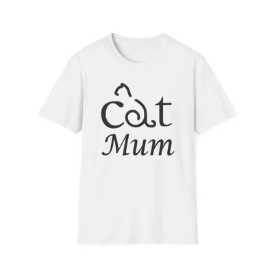 Cat Mum Mother's Day Cotton T-Shirt
