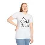 Cat Mum Mother's Day Cotton T-Shirt